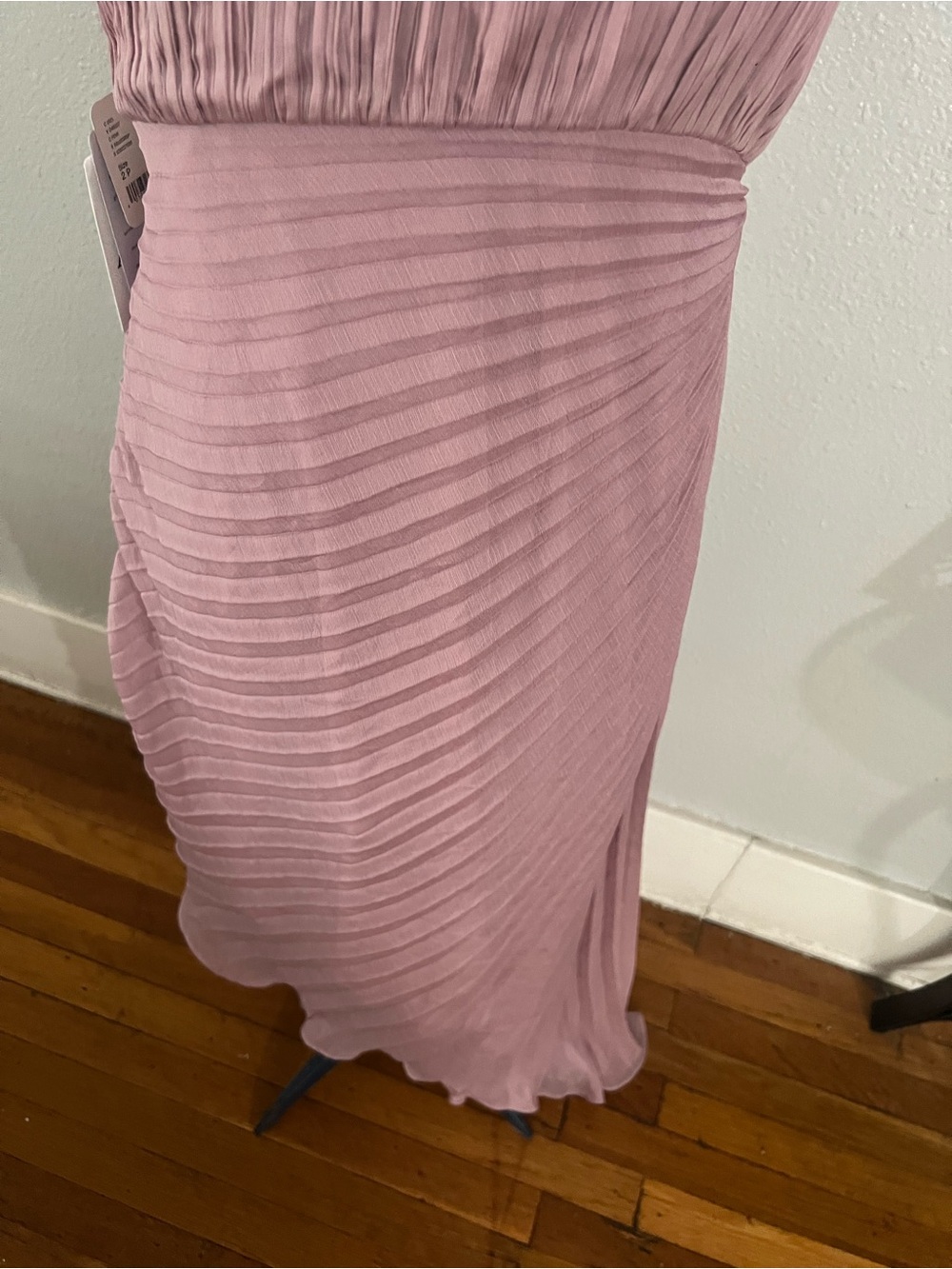AMUR Joelle Pleated Drape Dress Size 2P 
Retails $649 NWT - Picture 6 of 10